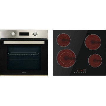 Davoline DSXO 8004 + BVC 6005 Φούρνος άνω Πάγκου 72lt με Κεραμικές Εστίες Π59.5εκ. Inox Davoline DSXO 8004 + BVC 6005 Φούρνος άνω Πάγκου 72lt με Κεραμικές Εστίες Π59.5εκ. Inox